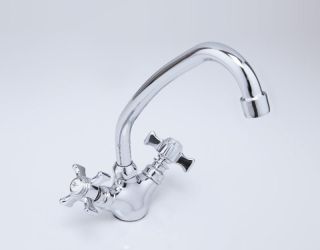 Смеситель для кухни Frap F4124 хром